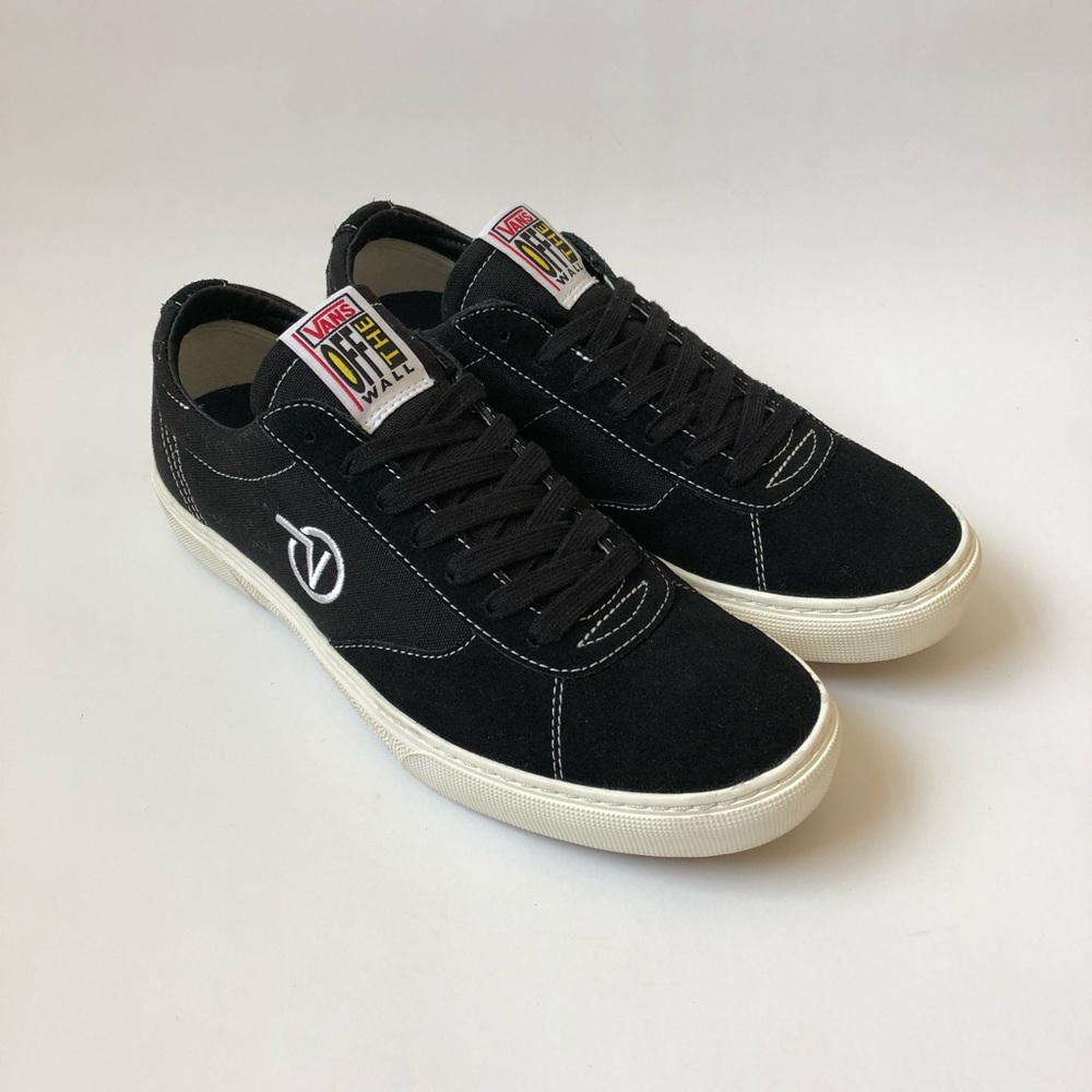 Vans Off The Wall 90s Style Sneaker Black Suede